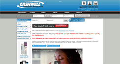 Desktop Screenshot of cashwells.com